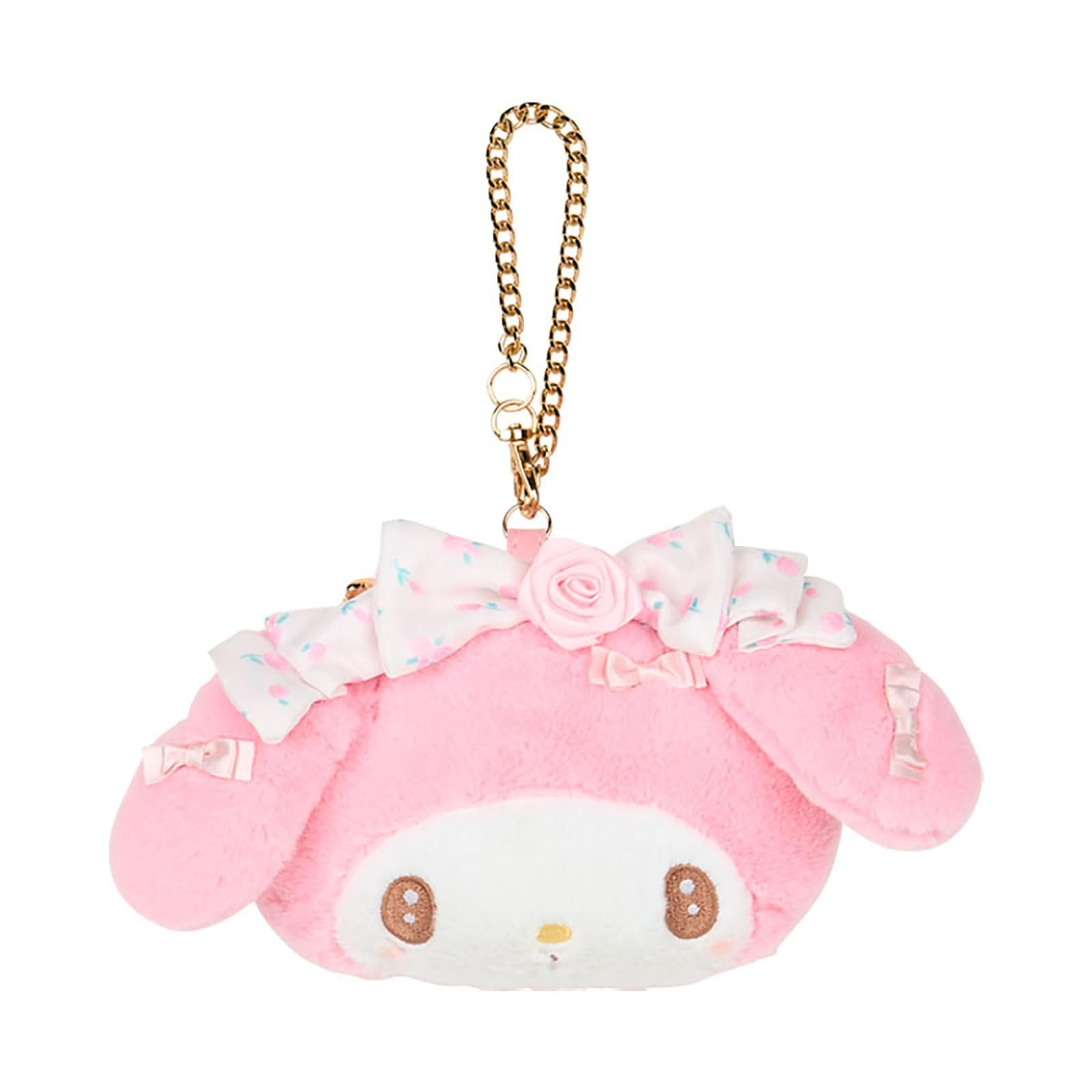 【サンリオ】マイメロディ スイートラブリーシリーズ フェイス パスケース レア サンリオ(SANRIO) フェイス形パスケース(ドーリーローズ) マイ