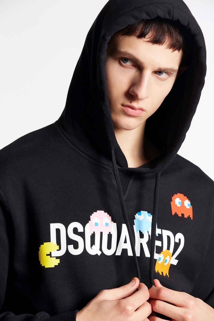 新品】DSQUARED2 ディースクエアード パックマン Pac-Man パーカー 