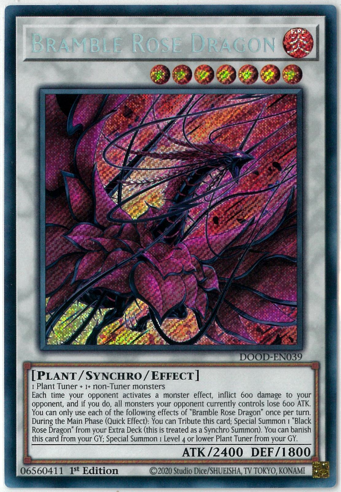 黒薔薇の破滅竜 スターライトレア 英語版 美品 黒薔薇の破滅竜 スターライトレア 英語版 美品 - メルカリ