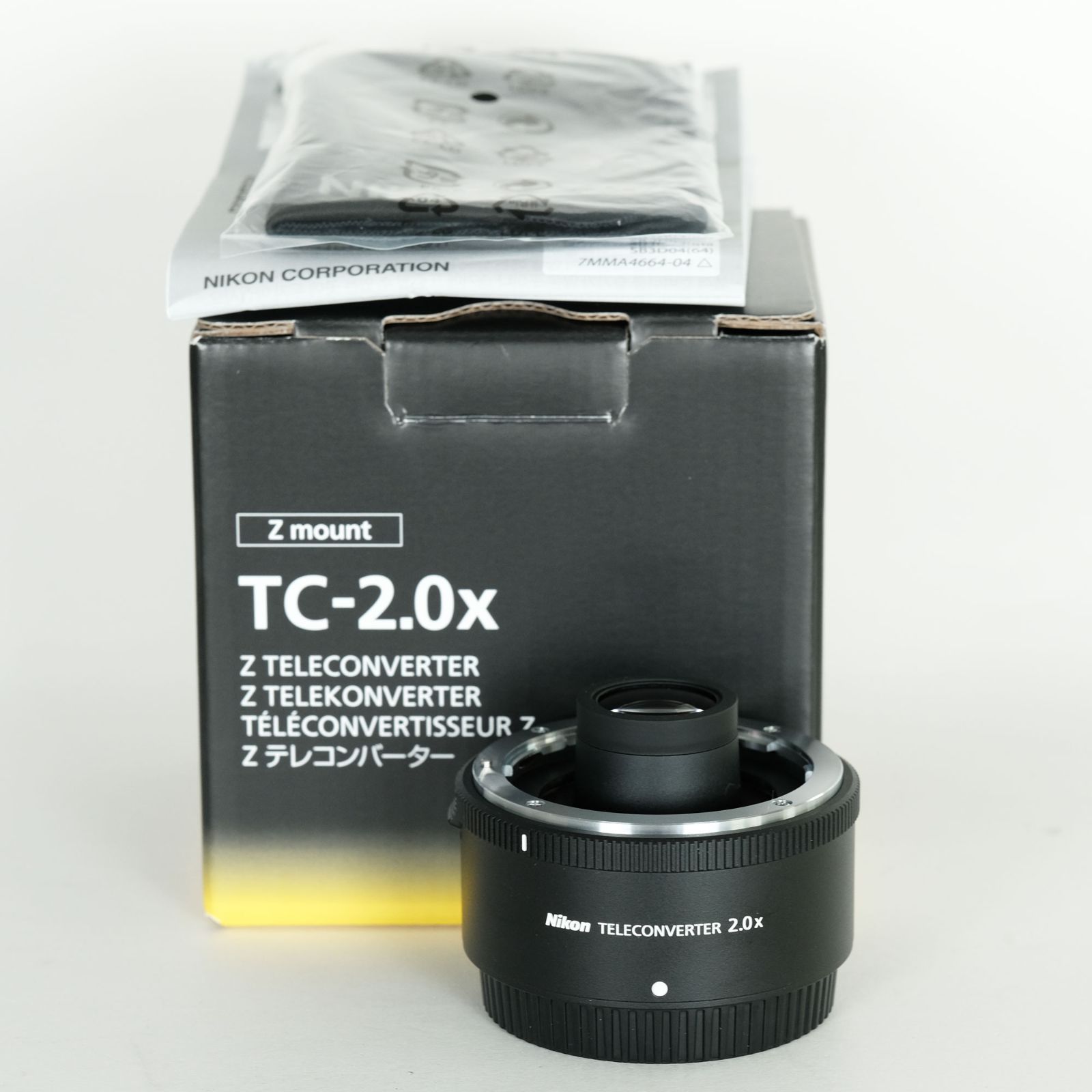 美品] Nikon Z TELECONVERTER TC-2.0x / ニコンZマウント - メルカリ