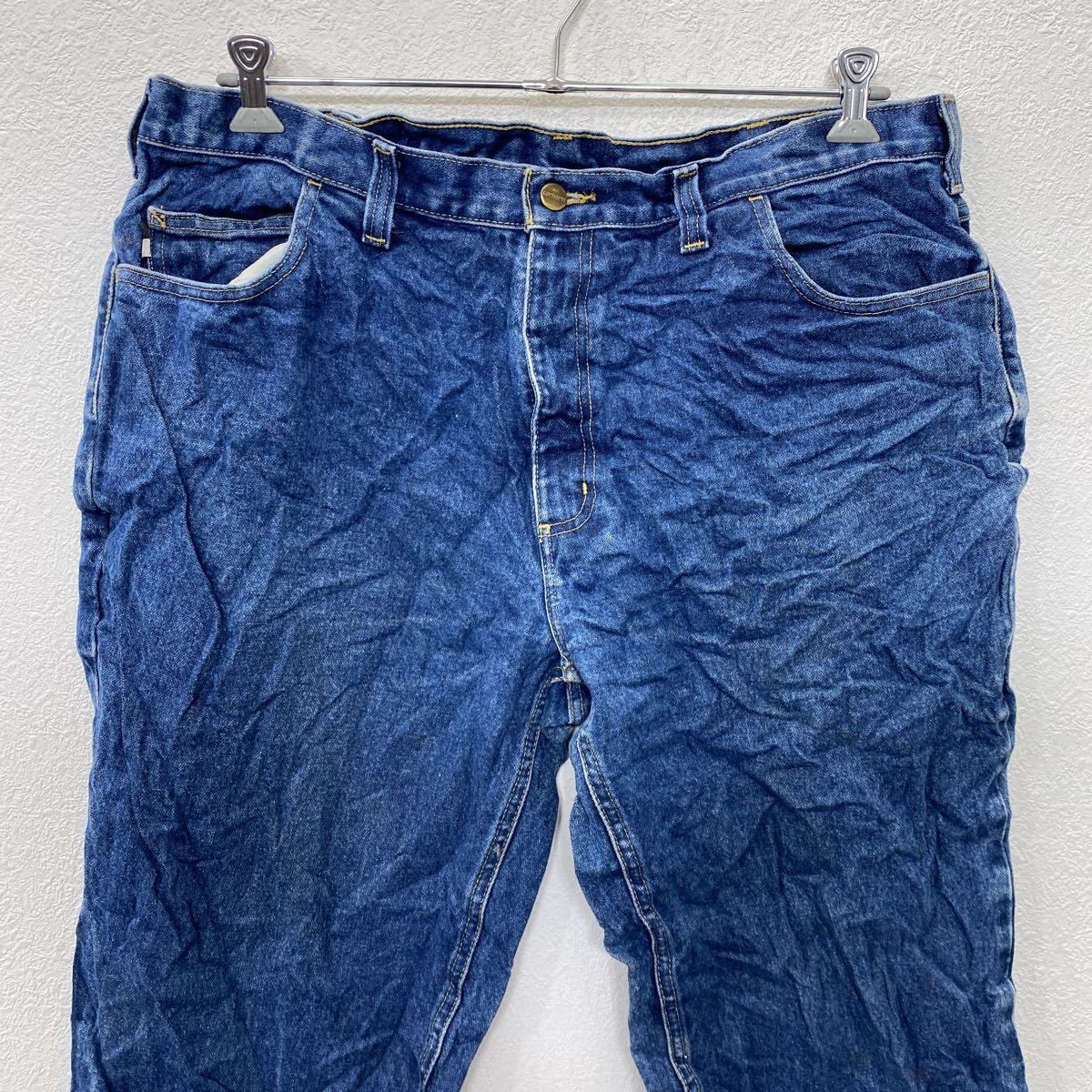 Carhartt デニムパンツ W40 カーハート ビッグサイズ FR