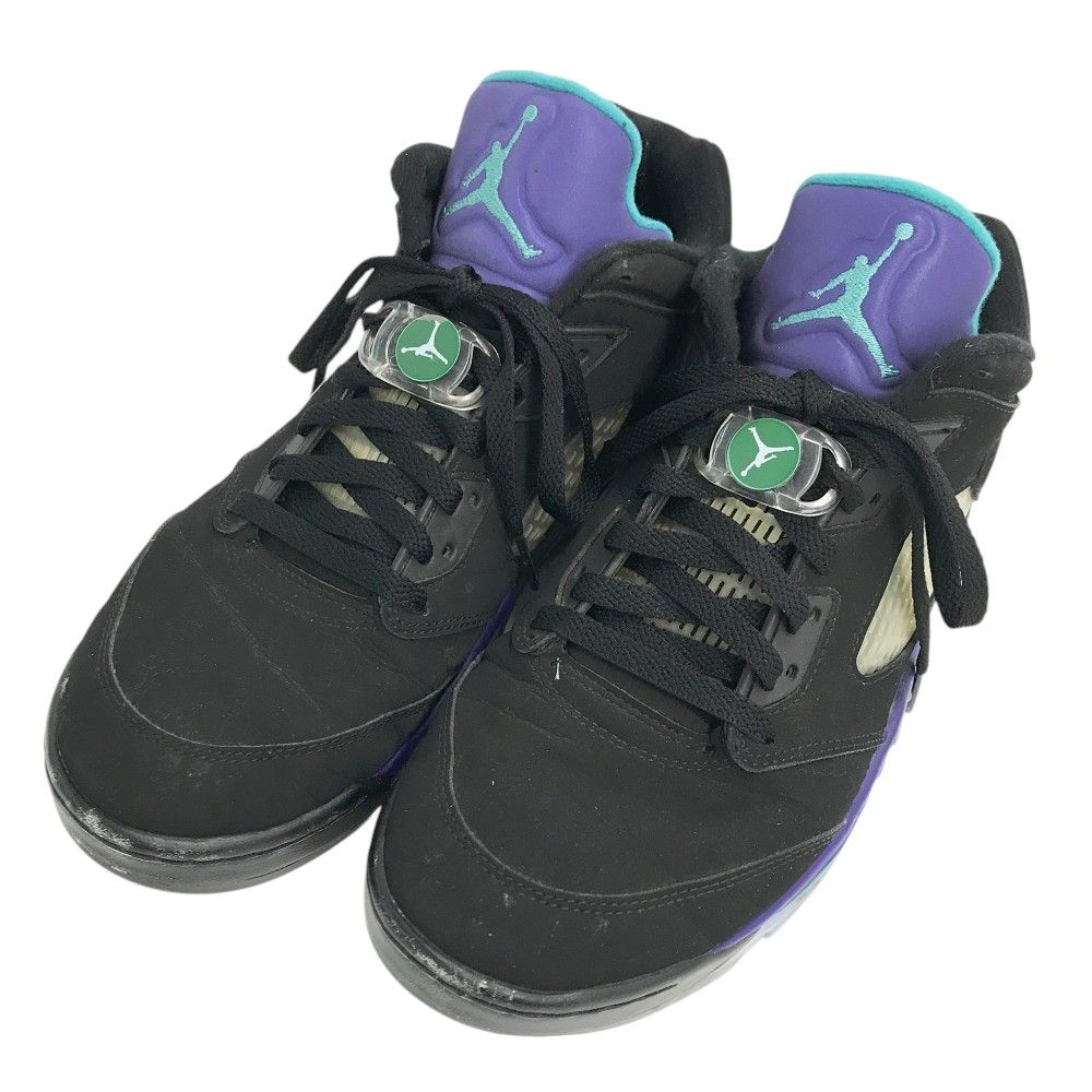 ゴルフシューズ Nike Air Jordan 5 Low CU4523-001 Nike Air Jordan 5 V Low Golf Black Grape CU4523 001 Men's