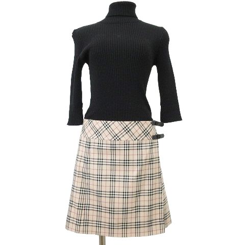 バーバリーズブルーレーベル Burberry's BLUE LABEL タートルネック
