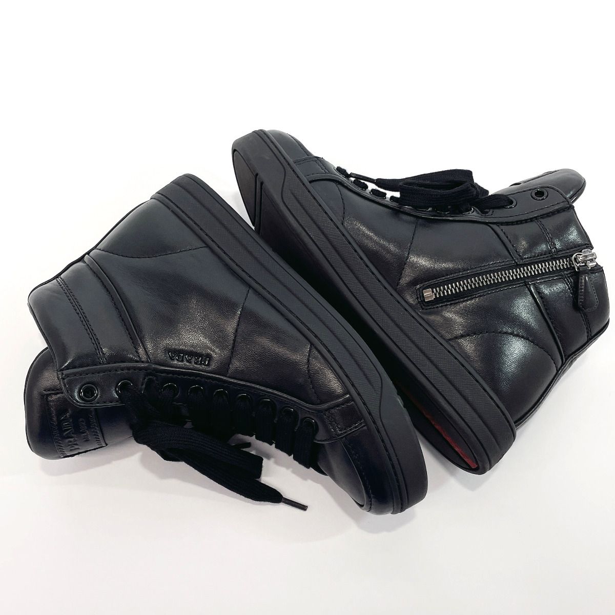 Prada x Adidas Re-Nylon Forum Low Black Sneakers GY7043 | eBay