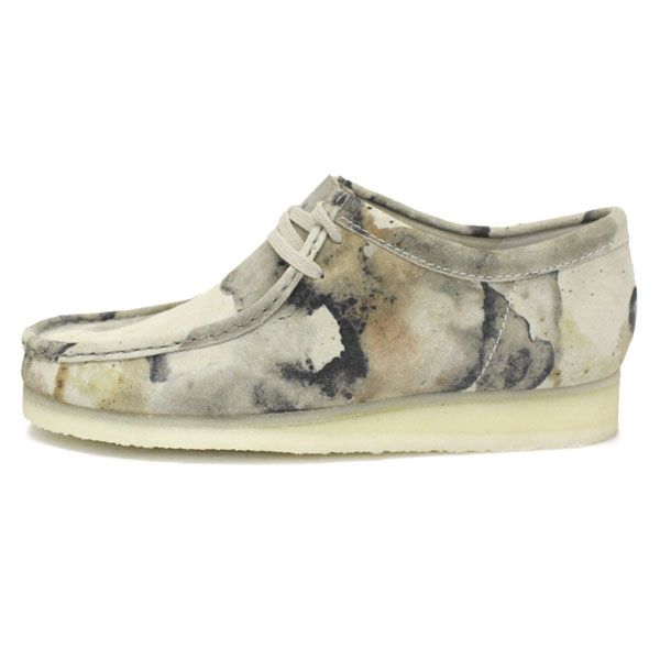 Clarks (クラークス) 26148590 Wallabee ワラビー メンズ シューズ Off White Camo CL015 clarks  UK10-約28.0cm - メルカリ