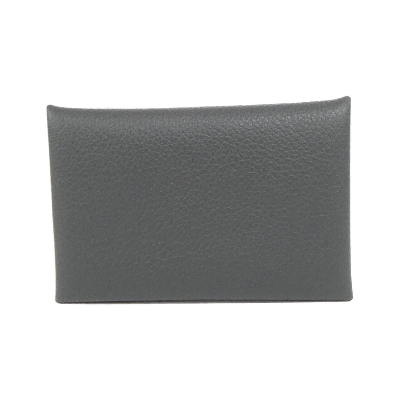 ♥品 エルメス カルヴィ 064954CK カードケース