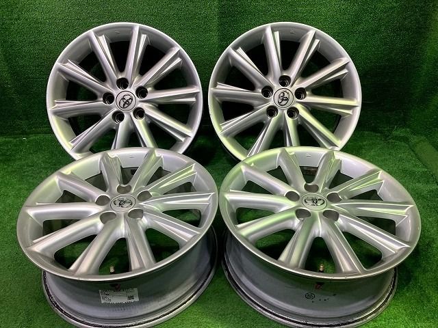 トヨタ TOYOTA トヨタ純正 AZK10 SAI 18ｲﾝﾁ 7J 5穴 4本 114.3 39