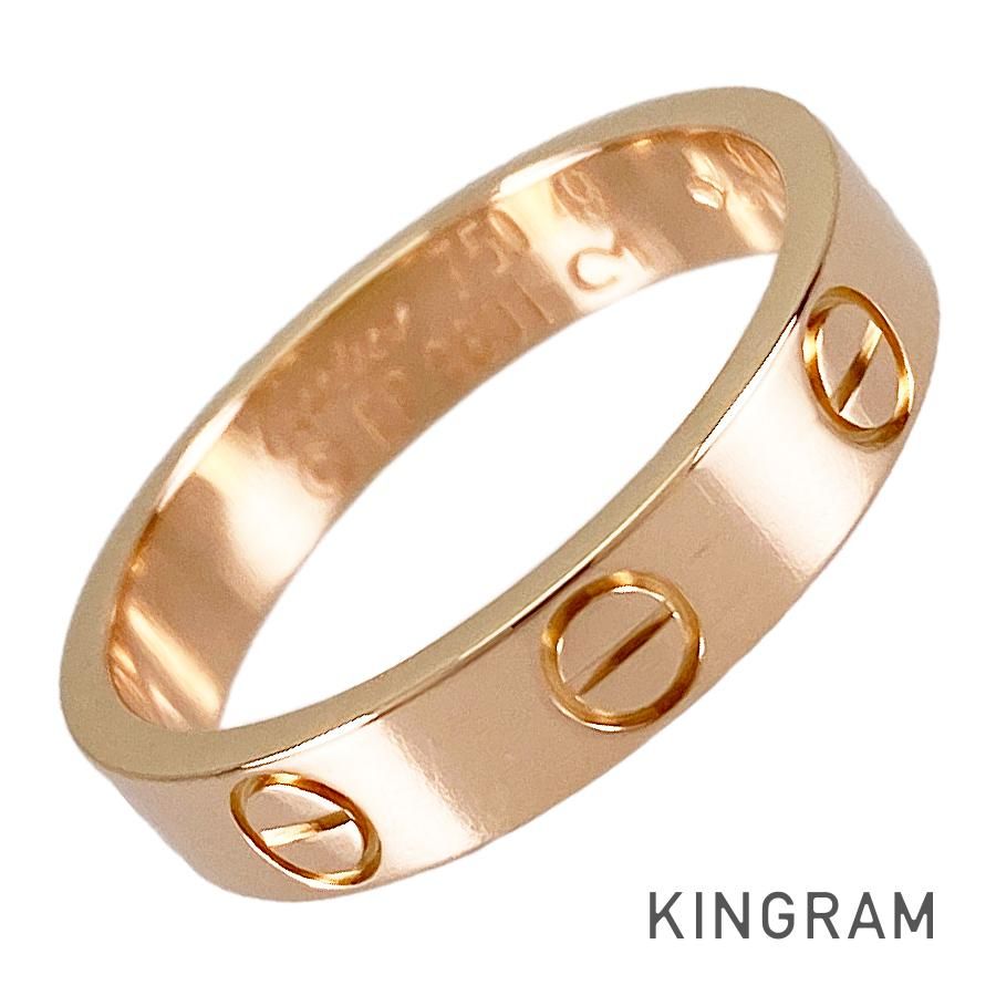 カルティエ Cartier ミニラブ B4049749 K18PG 9号(49) リング