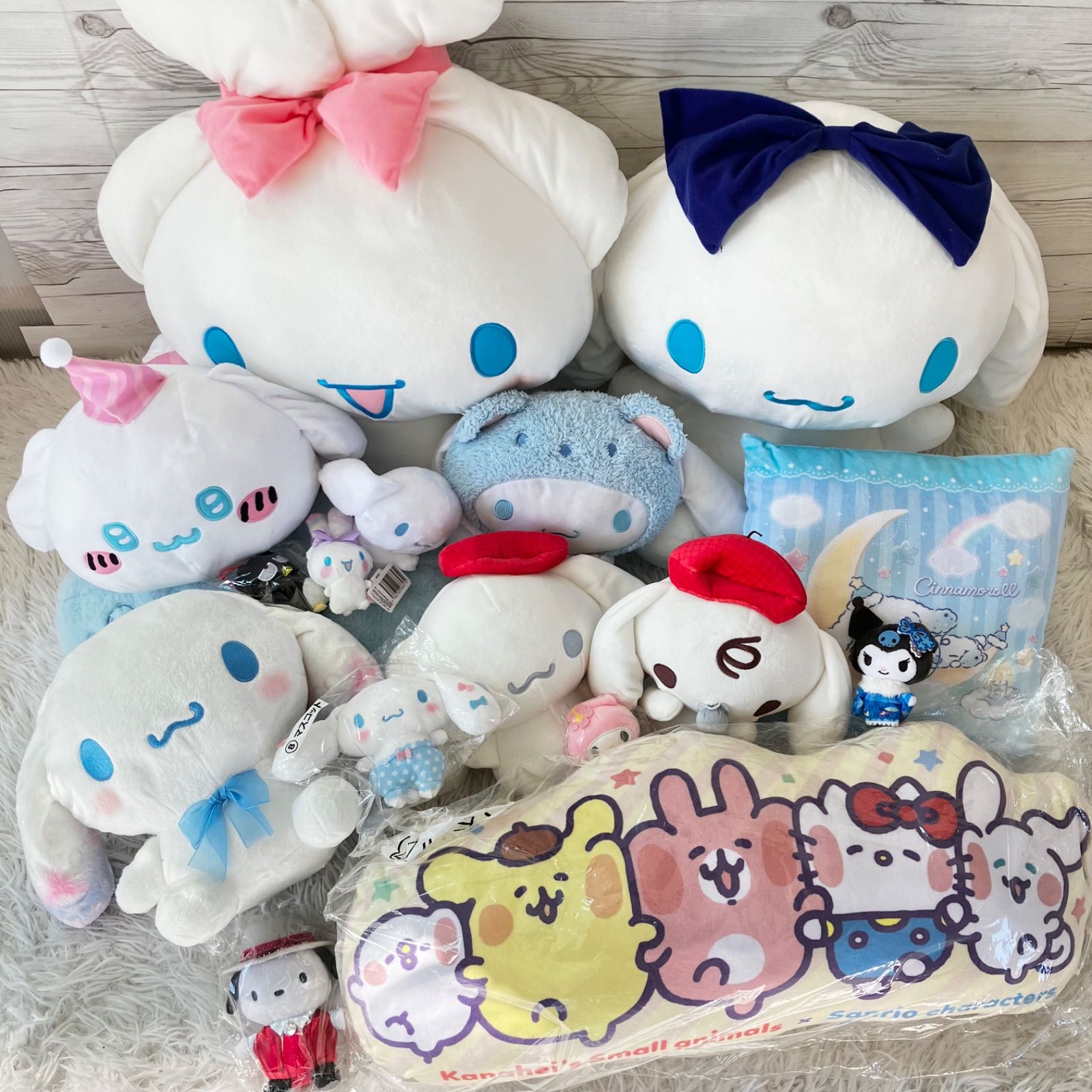 シナモロール　ぬいぐるみなど16点セット売り　まとめ売り ぬいぐるみおせわセット シナモロール」の人気商品一覧 | 安い商品を