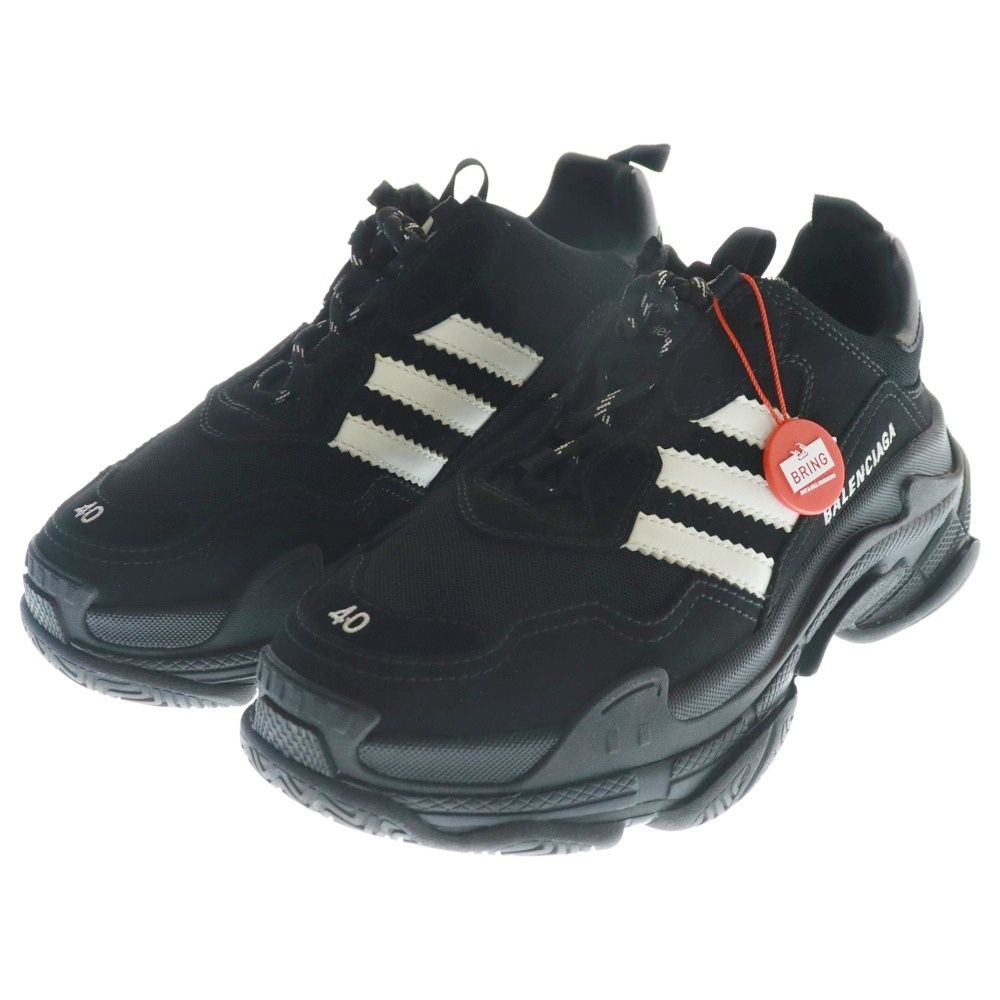 balenciaga×adidas トリプルエスレースアップスニーカー 41 BALENCIAGA 【値下げ】BALENCIAGA×adidas トリプルS ローカット
