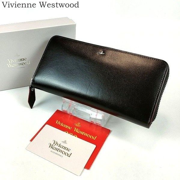 ヴィヴィアンウエストウッド Vivienne Westwood 長財布 レザー L字