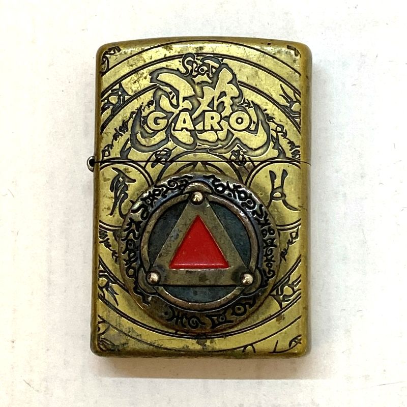 牙狼 GARO Zippo ライター 中古品Do Rodriguez 楽天市場】牙狼 GARO Zippo A柄 版画 ブラック グッズ ジッポ