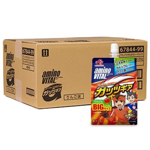ケース販売味の素 アミノバイタル ゼリードリンク ガッツギア りんご味
