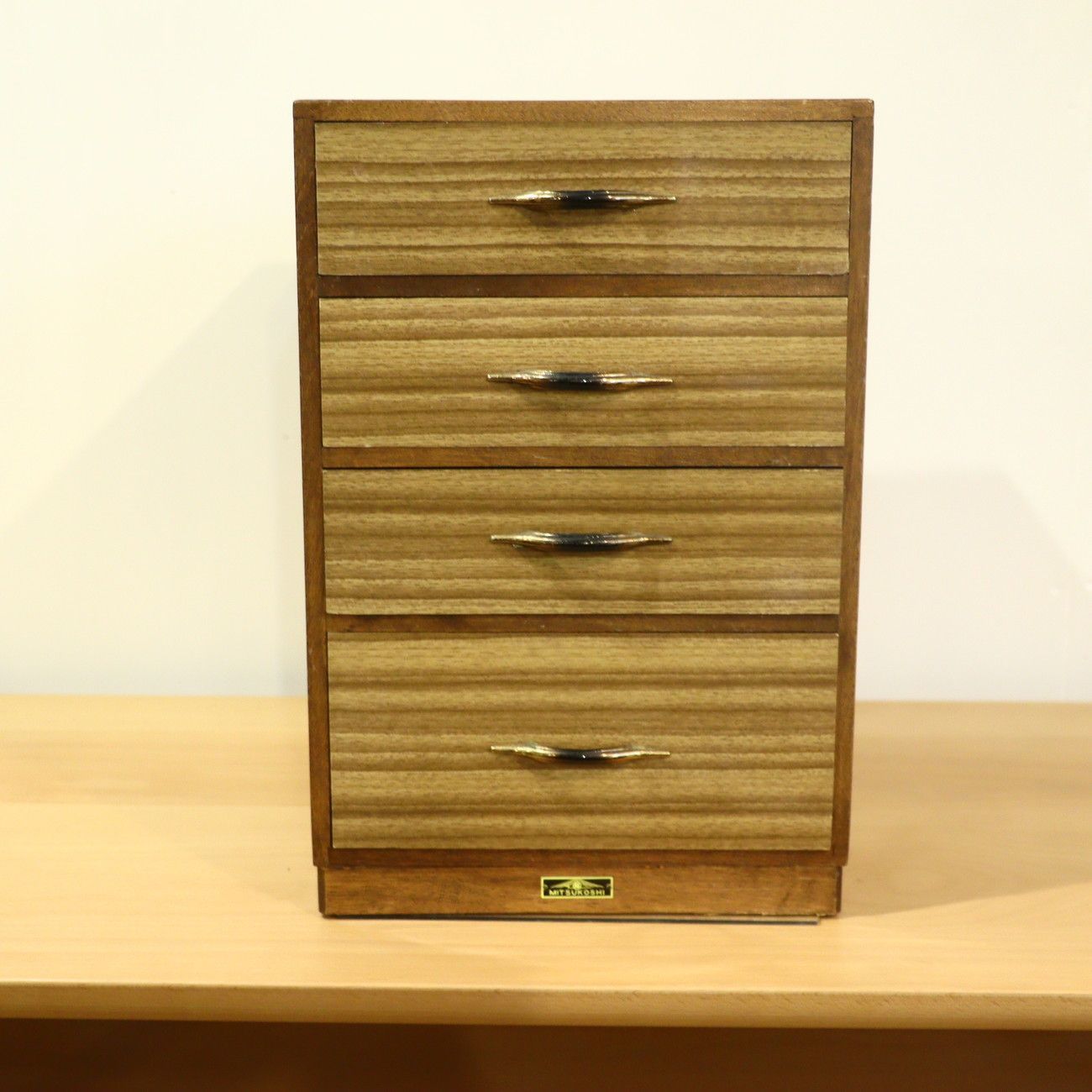 ヴィンテージ セール 昭和レトロ 小引き出し4段 アンティーク 小物収納