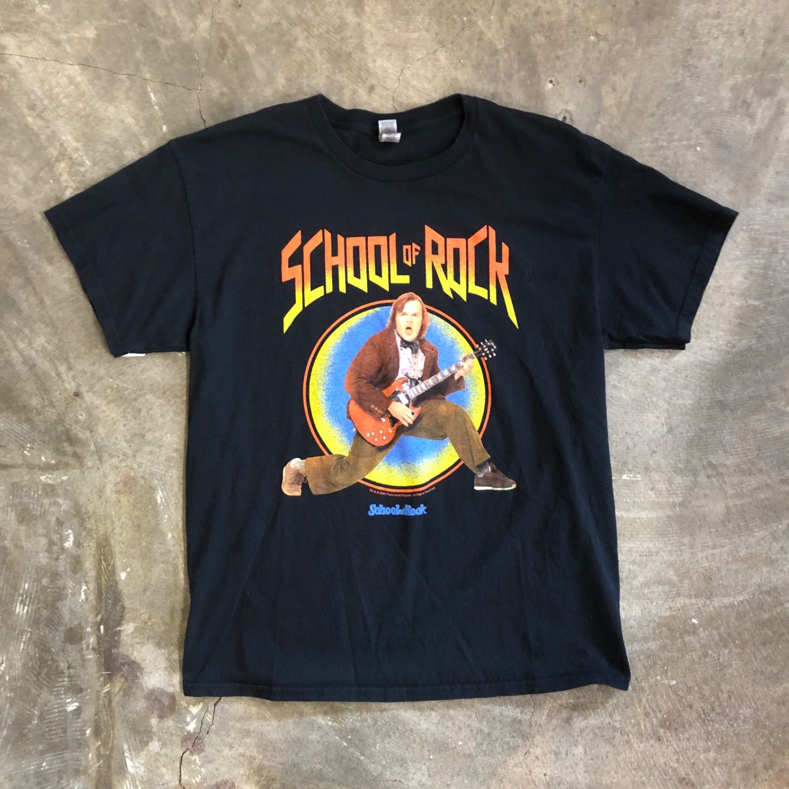 T5848 School Of Rock ムービーTシャツ オーバーサイズ 古着