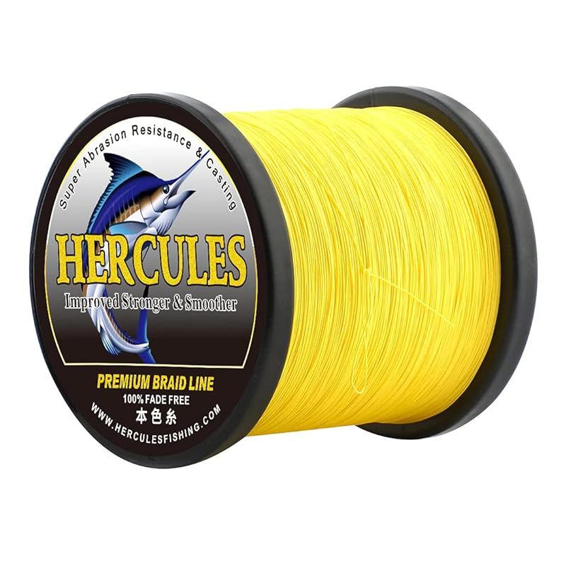 ヘラクレス(HERCULES) peライン 色落ちしない 8本編み 釣り ライン 遠投 PE 釣り糸 高強度 PE釣糸 高感度 釣り用 ライン 柔軟性 伸びない pe 糸 投げ釣り 海釣り 船釣り アジング エギング 汎用性 道