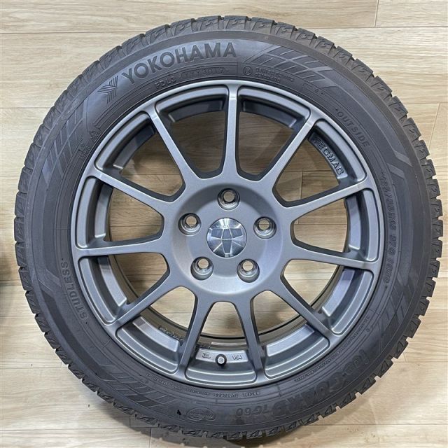 トヨタ純正ノア90系 ホイール ブリヂストンエコピア4本セット 送料込み BRIDGESTONE 90系 ノア ヴォクシー 純正 4本セット 夏タイヤ