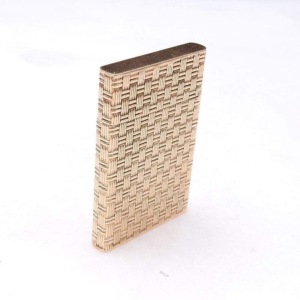 オイルライター バスケット柄