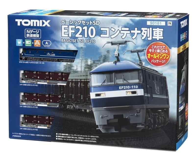 トミーテック TOMYTEC TOMIX Nゲージ ベーシックセット SD EF210 コンテナ列車セット 90181 鉄道模型 入門セット