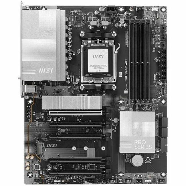 MSI Pro B840-P WIFI AMD AM5 DDR5 ATX ゲーミング デスクトップ マザーボード