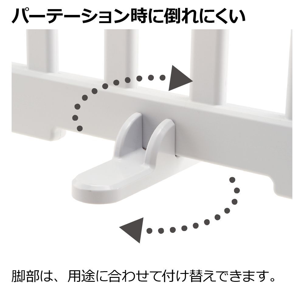 パーテーションにも使えるベビーサークル セット
