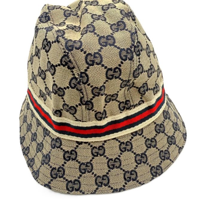 Gucci GGロゴ バケットハット ベージュ・カーキ 2色セット GUCCI グッチ バケットハット 576587 4HG62 レディース ダブルG