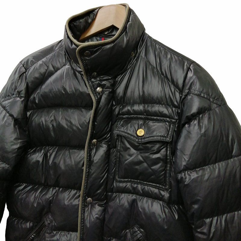 MONCLER borrome 1 ブラック ダウンジャケット
