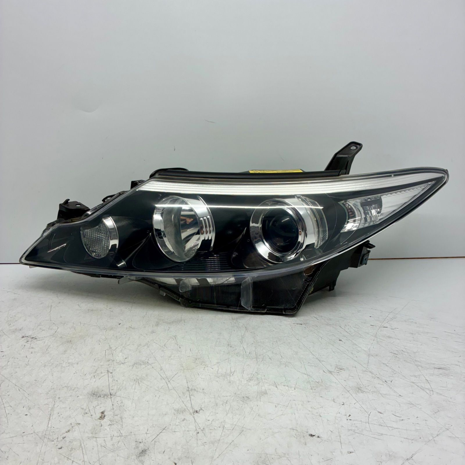 コーティング済 ACR50 ACR55 GSR50 GSR55 エスティマ アエラス 中期 ヘッドライト ランプ レンズ 左右セット LR KOITO 28-217 00 P71489