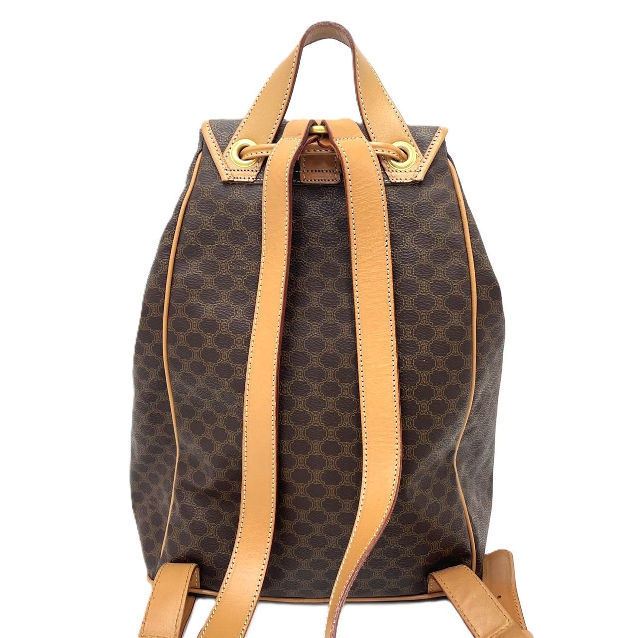 K1000】CELINE(セリーヌ)/マカダム柄/リュックサック/バック