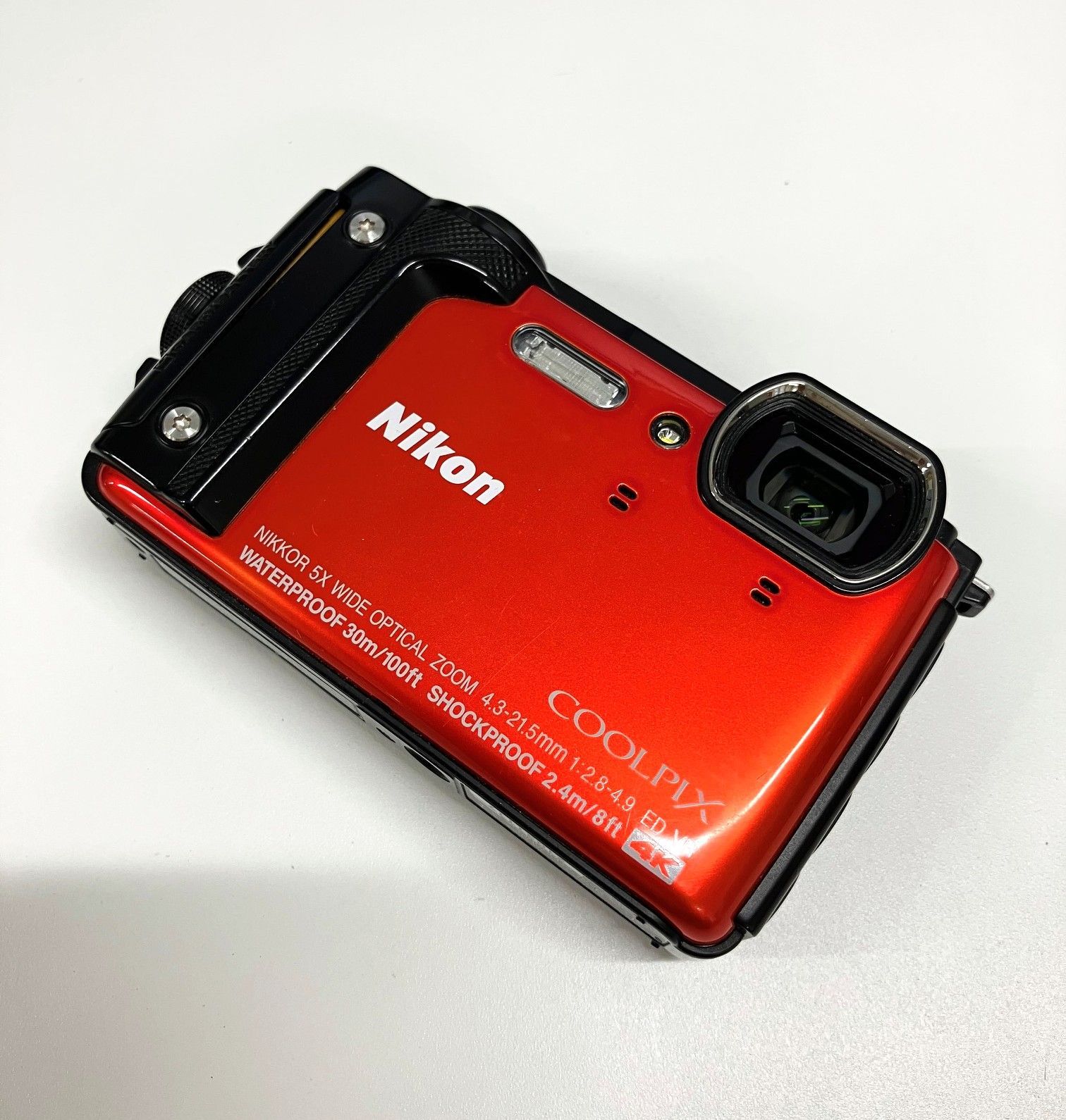 Nikon ニコン 防水デジカメ COOLPIX AW120 オレンジ ジャンク Nikon