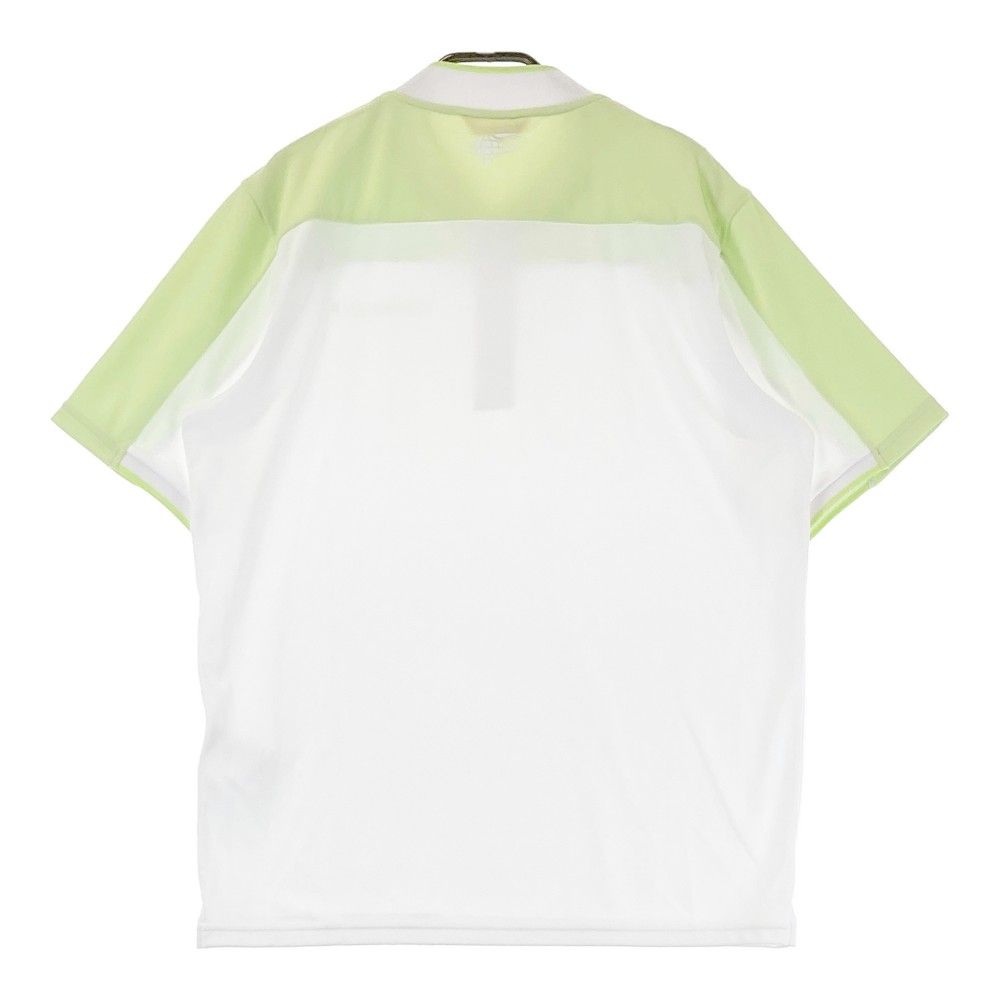 サイズ：L BEAMS GOLF ビームスゴルフ 2024年 半袖襟付きTシャツ  ホワイト系 [240101468235] ゴルフウェア メンズ ストスト サイズ：L BEAMS GOLF ビームスゴルフ 2024年 半袖襟付きTシャツ