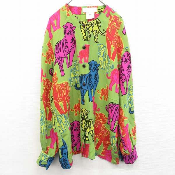 エスカーダ ESCADA シルク シャツ ブラウス 虎柄 総柄 x934169 - メルカリ