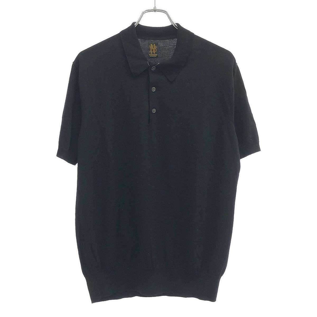 【美品】バトナー 4SEASON WOOL POLO HALF SLEEVE BATONER バトナー 4SEASON WOOL POLO HALF SLEEVE ニット