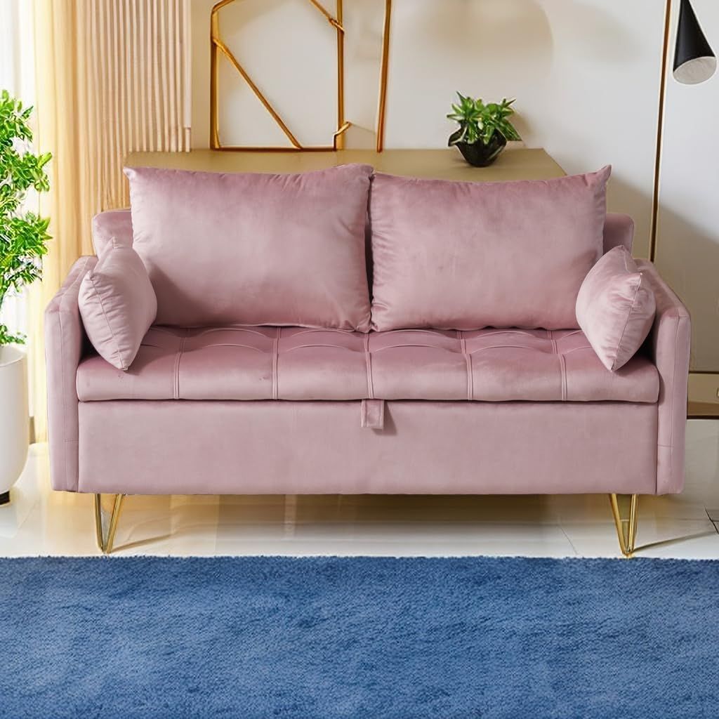 在庫セール 2.5人掛け 幅133 クッション2個付き 2人掛け ローソファー 木製 ソファー 天然木 コンパクトソファ ソファ ソファ レトロモダン 登場 北欧 ピンク オーエスジェイ OSJ ベロア