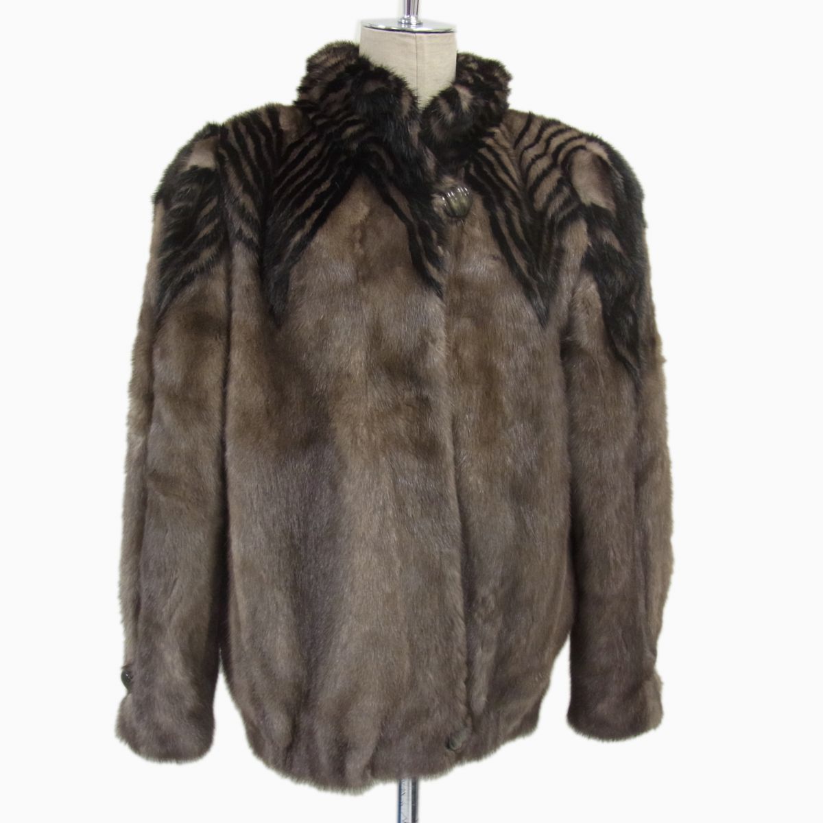 美品 高級毛皮◇SAGA MINK ROYAL ゴールドラベル ミンクジャケット 