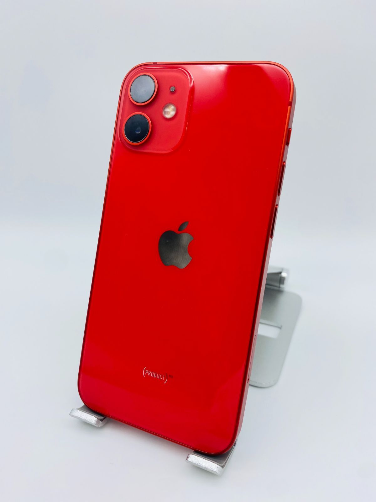 iPhone 12 mini 256GB レッド/シムフリー/純正新品バッテリー100%/極薄 