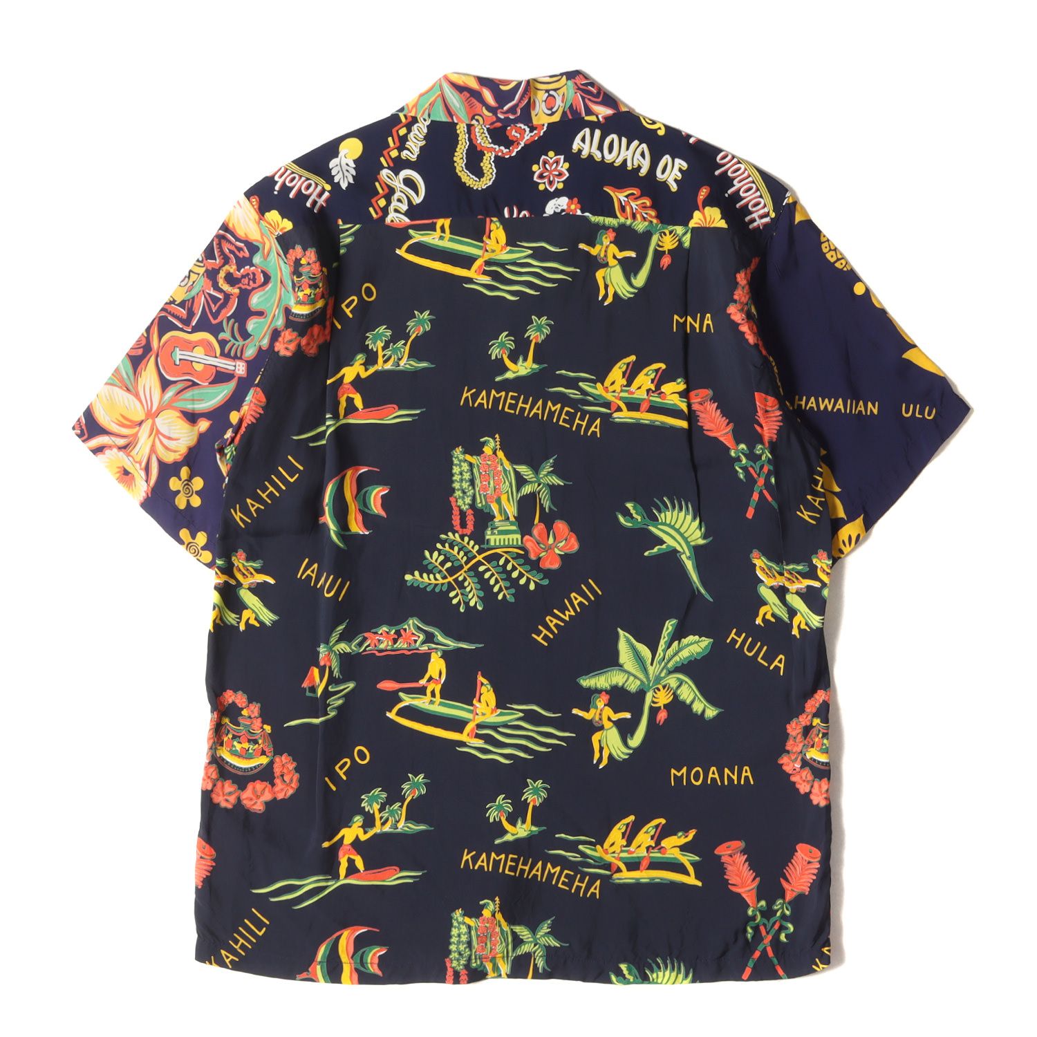 SUN SURF サンサーフ シャツ サイズ:S 17SS BEAMS別注 クレイジー 