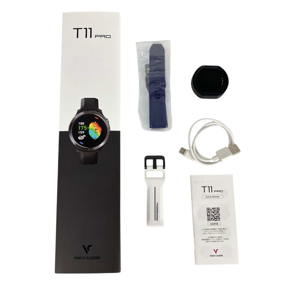 Voice Caddie T11 PRO ゴルフウォッチ(中古美品) 楽天市場】ボイスキャディ T11 PRO 腕時計タイプ GPSゴルフナビ