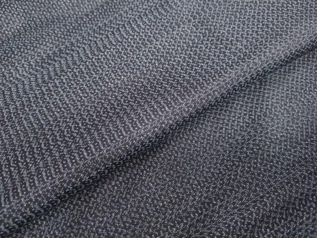 平和屋着物 男性 本場大島紬 アンサンブル 長羽織 霞文 正絹 DAAW 547 ud