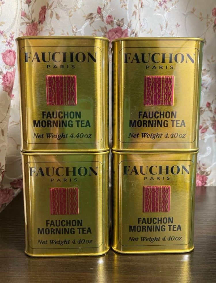 FAUCHONフォション紅茶モーニングティー（缶入り）計4個