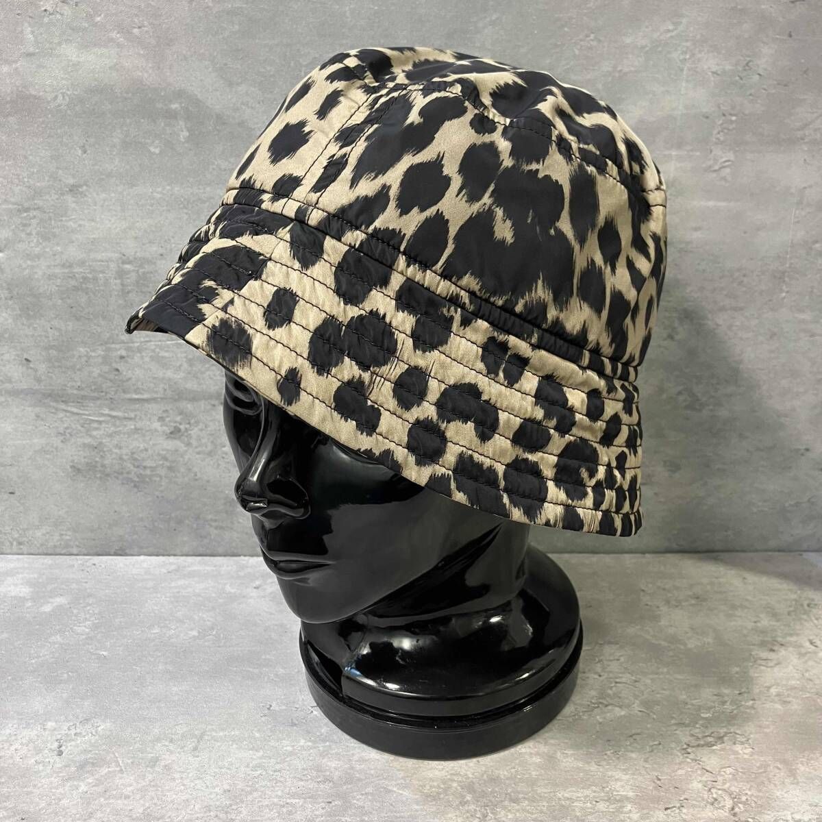 DRIES VAN NOTEN レオパードバケットハット サイズ MｰL マルチカラー ドリス ヴァン ノッテン