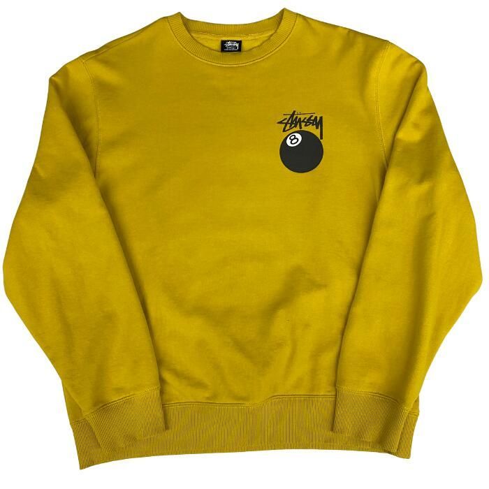 東店75-2227-2509】【店舗併売】STUSSY 8BALL LOGO SWEAT ステューシー