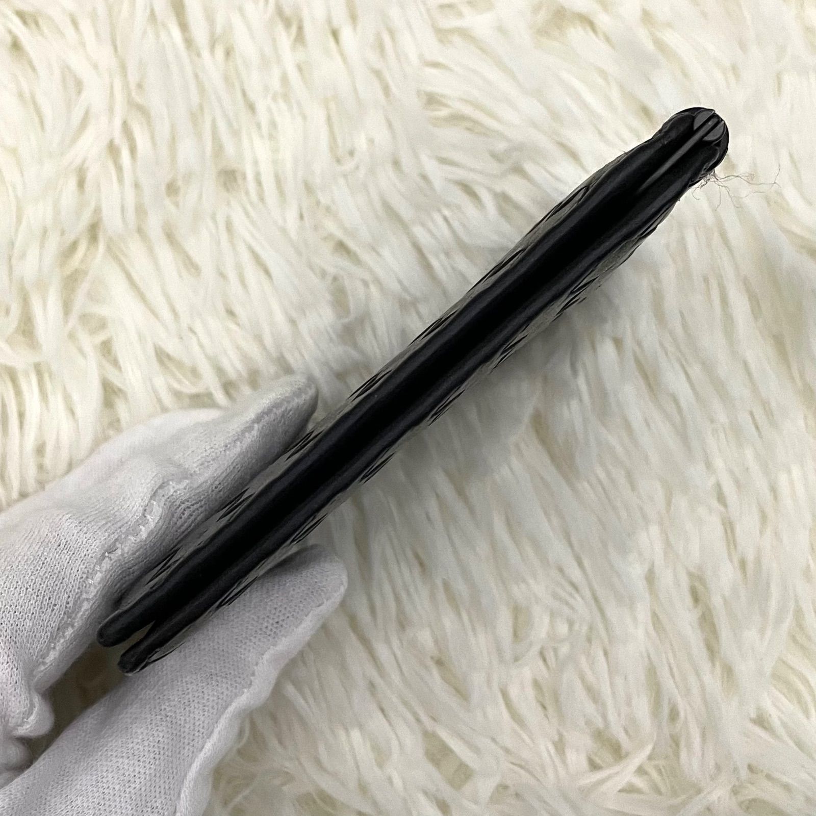 【✨美品 現行✨】 ボッテガヴェネタ マネークリップ ブラック ICチップ搭載 ✨美品 現行✨】 ボッテガヴェネタ マネークリップ ブラック IC
