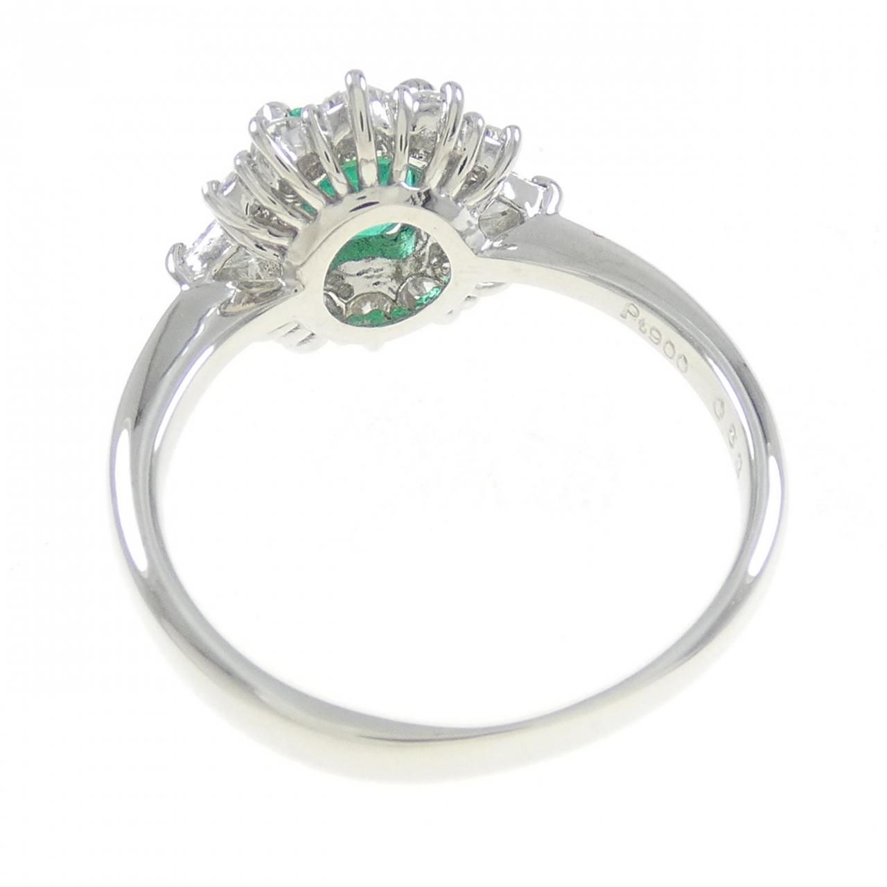 PT エメラルド リング 0.53CT - メルカリ 