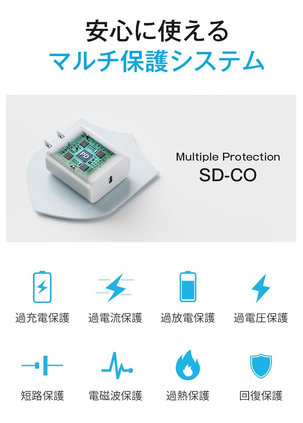 【２セット】過熱防止機能付き iphone 充電器 アイフォン iPhone充電器 アイホン 充電器 20W タイプC 充電器 ACコンセント PD充電器 iPhone スマ ホ充電器 タイプC アダプター 急速充電器 アイホン ケーブル