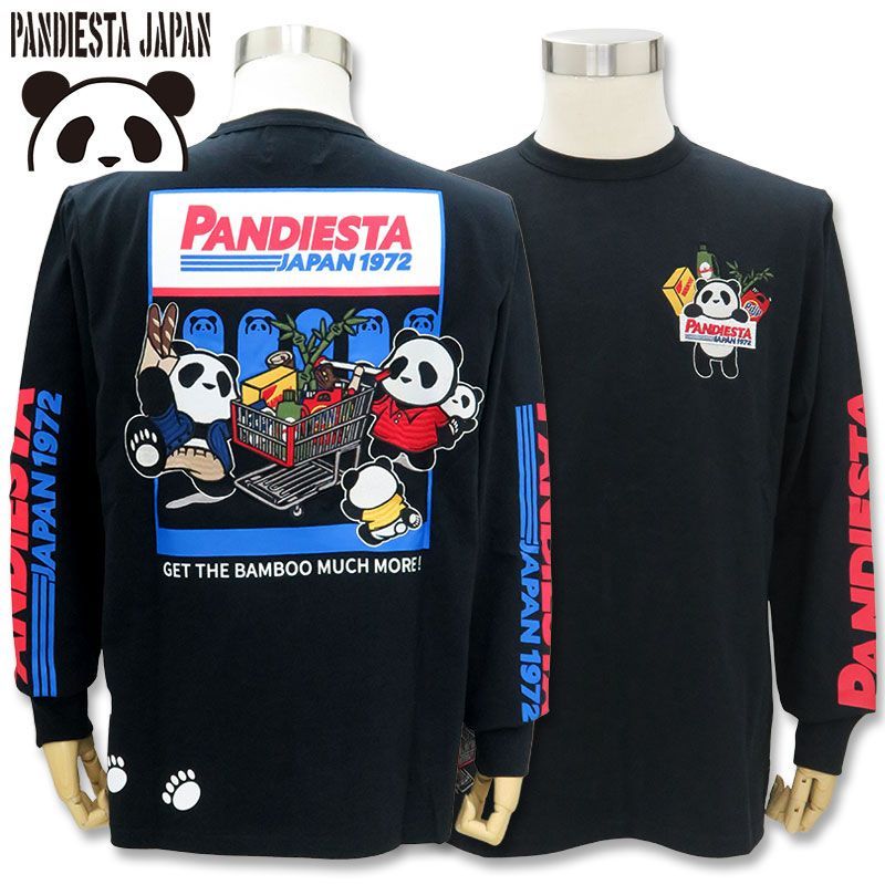 パンディエスタ 長袖Tシャツ 533851 パンダ お買い物 PANDIESTA