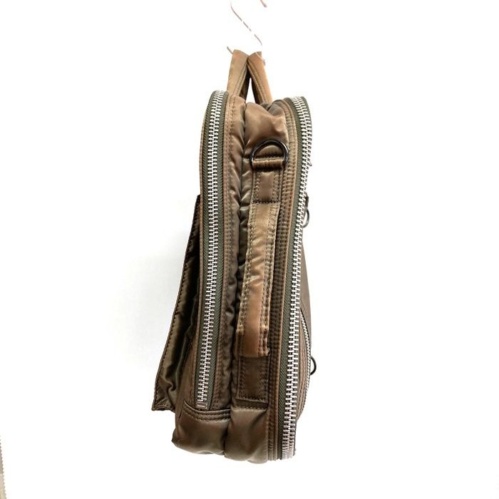 ポーター タンカー ブリーフケース グリーン PORTER TANKER TANKER(タンカー) 3WAY BRIEFCASE | 吉田カバンホームページ