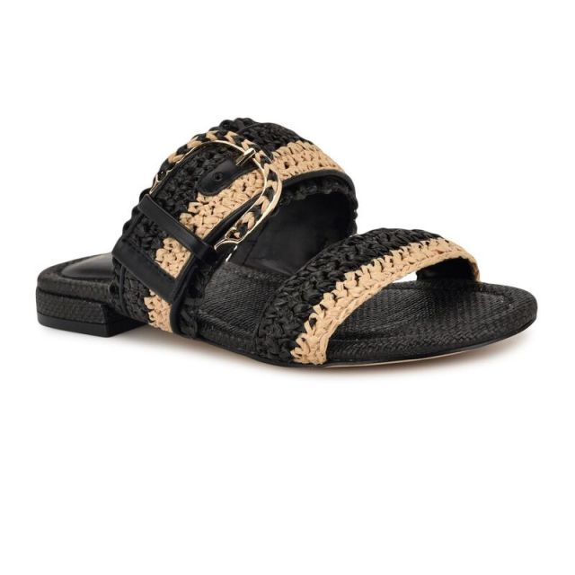 Nine West ナイン ウエスト ラインストーン サンダル 関税送料込 Nine West(ナインウエスト) サンダル・ミュール(レディース