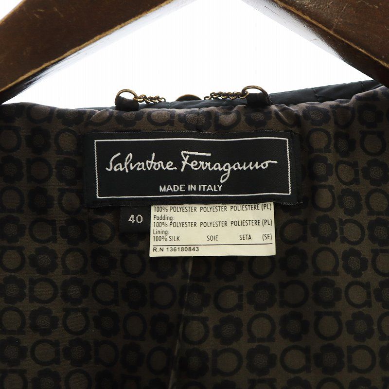 サルヴァトーレフェラガモ Salvatore Ferragamo キルティング