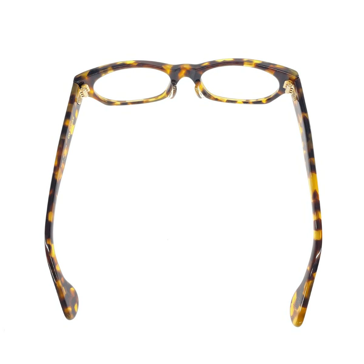 【新品】piau piau べっ甲　メガネフレーム 良好 piau piau ピュピュ 鯖江製 メガネ ブラウン レディース